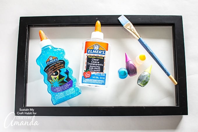 Faux DIY Stained Glass: the perfect galaxy project for kids!